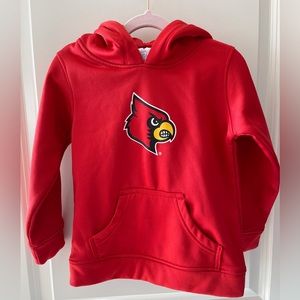Louisville cardinals toddler hoodie 3T